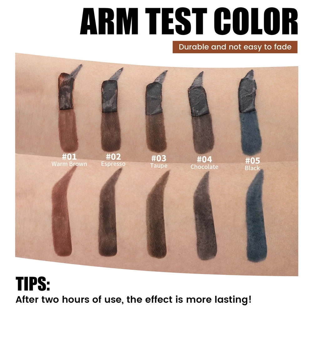 Natural eyebrow color