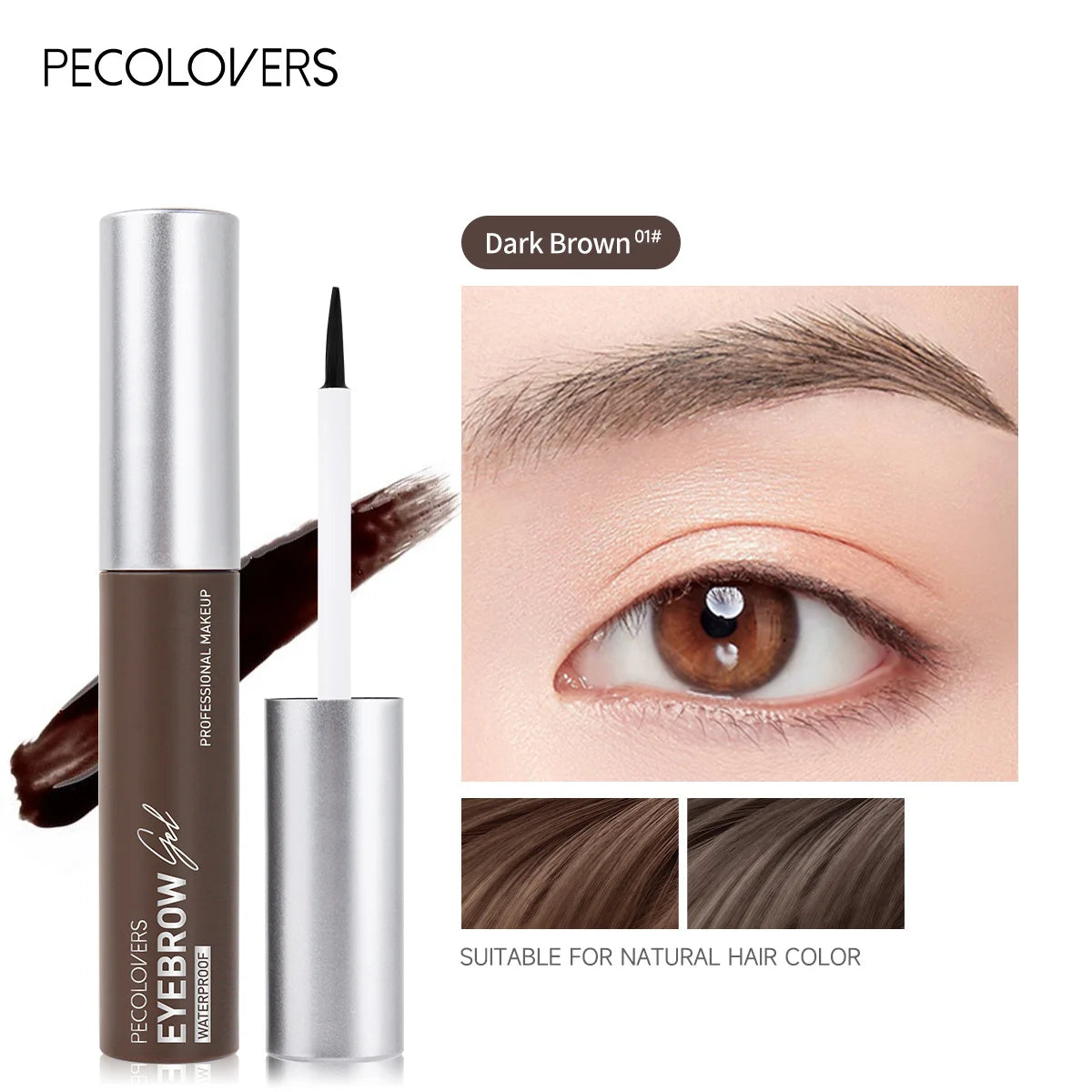 Natural eyebrow color