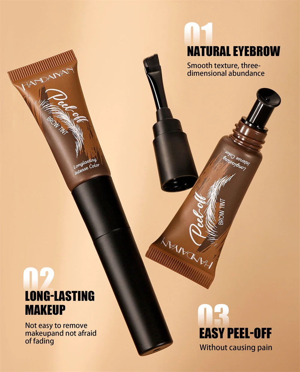 Natural eyebrow color
