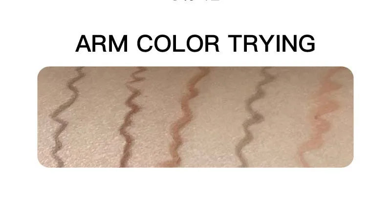 Chocolate Brown Eyeliner Gel Pen 5 Colors Long-lasting Waterproof Gel Eyeliner Latte Coffee Matte Silkworm Eyeliner Pen Makeup