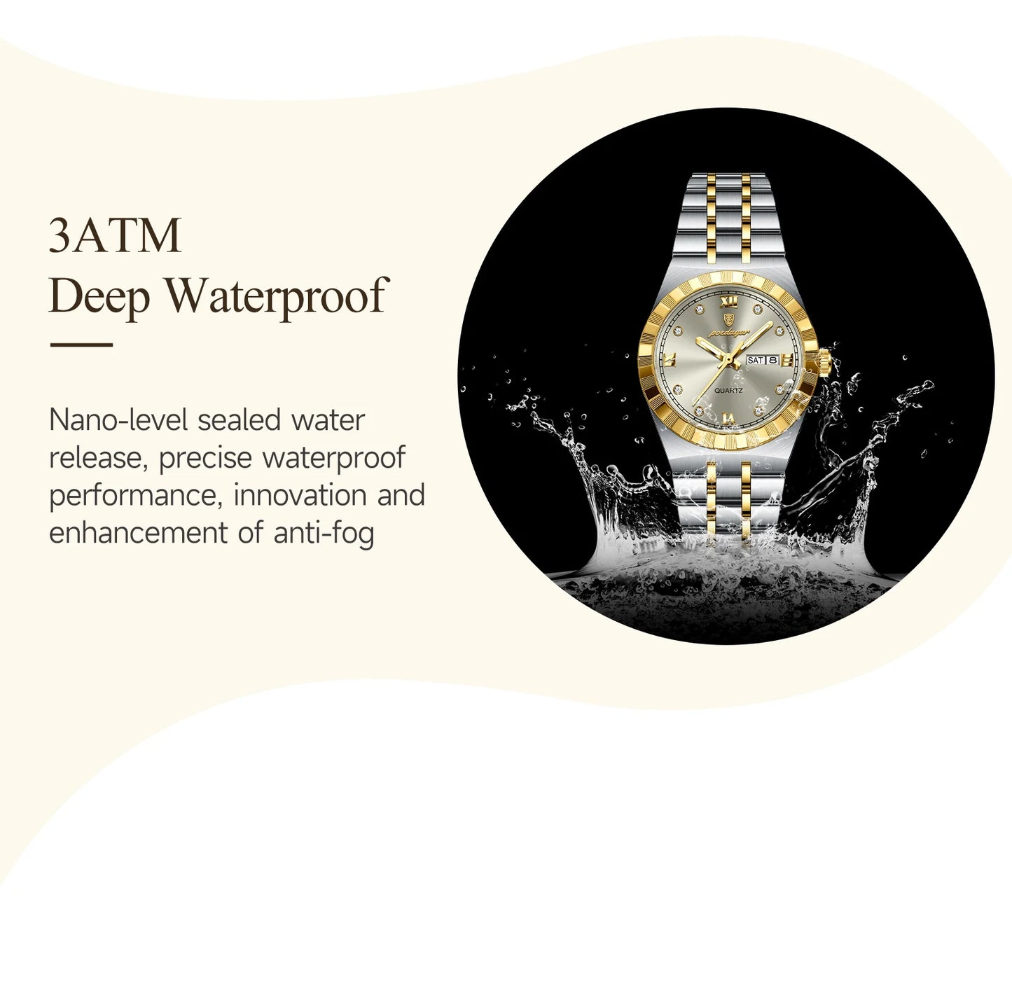 Original Ladies Watch Luminous Waterproof