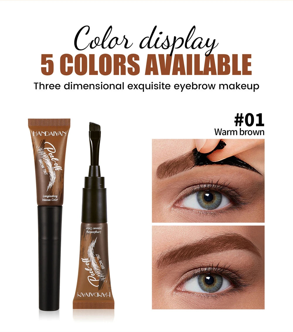 Natural eyebrow color