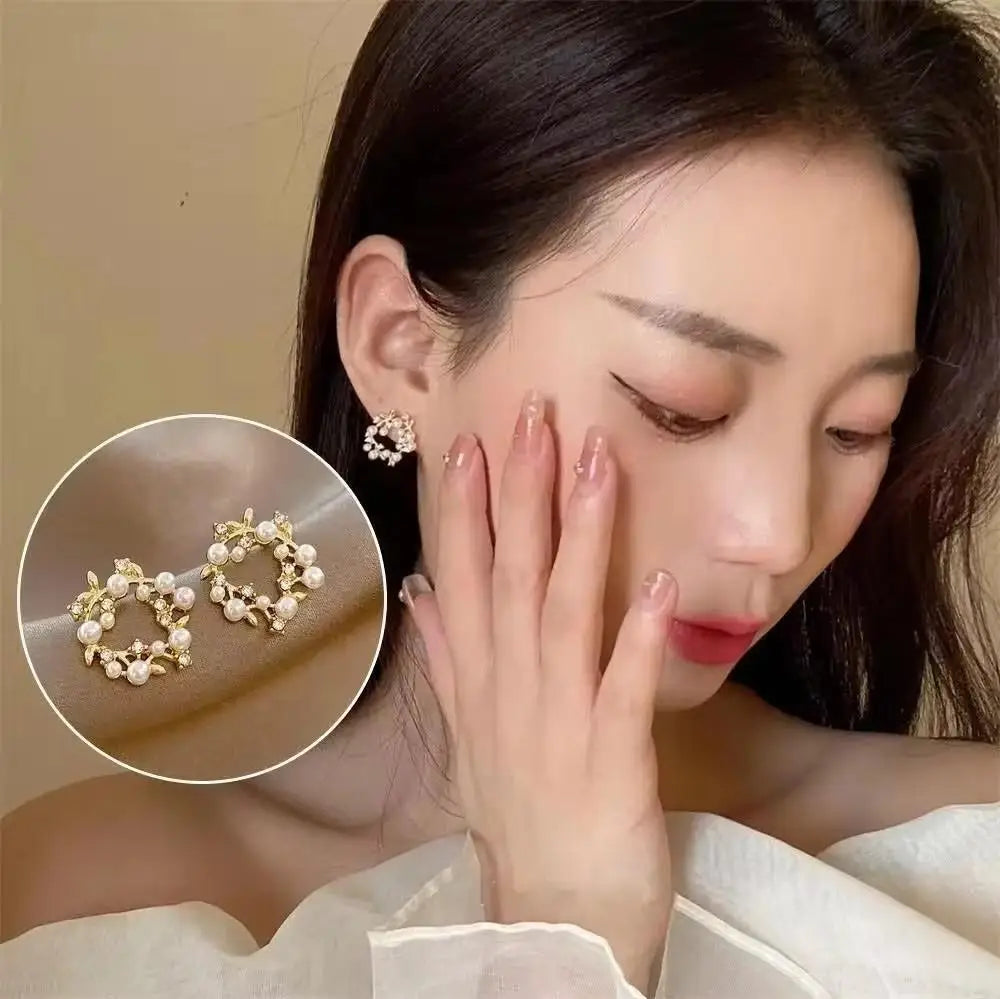 Silver Needle Earrings