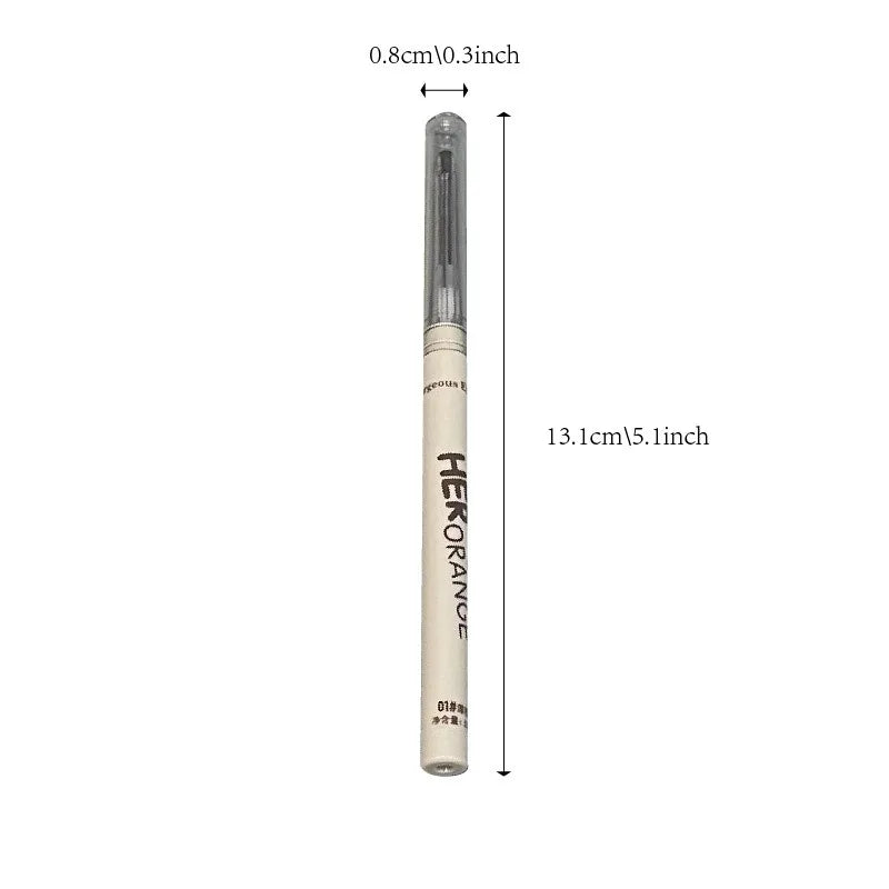 Chocolate Brown Eyeliner Gel Pen 5 Colors Long-lasting Waterproof Gel Eyeliner Latte Coffee Matte Silkworm Eyeliner Pen Makeup