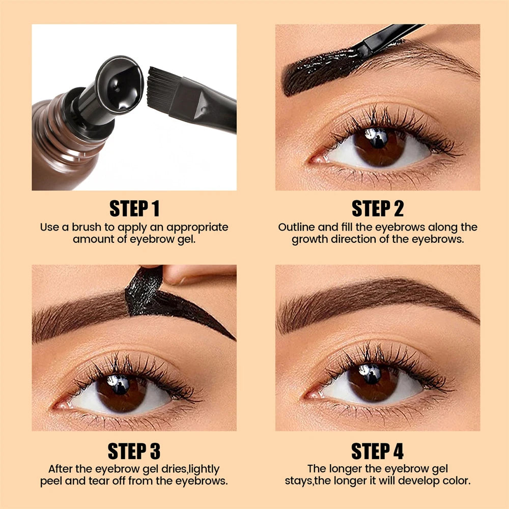 Natural eyebrow color