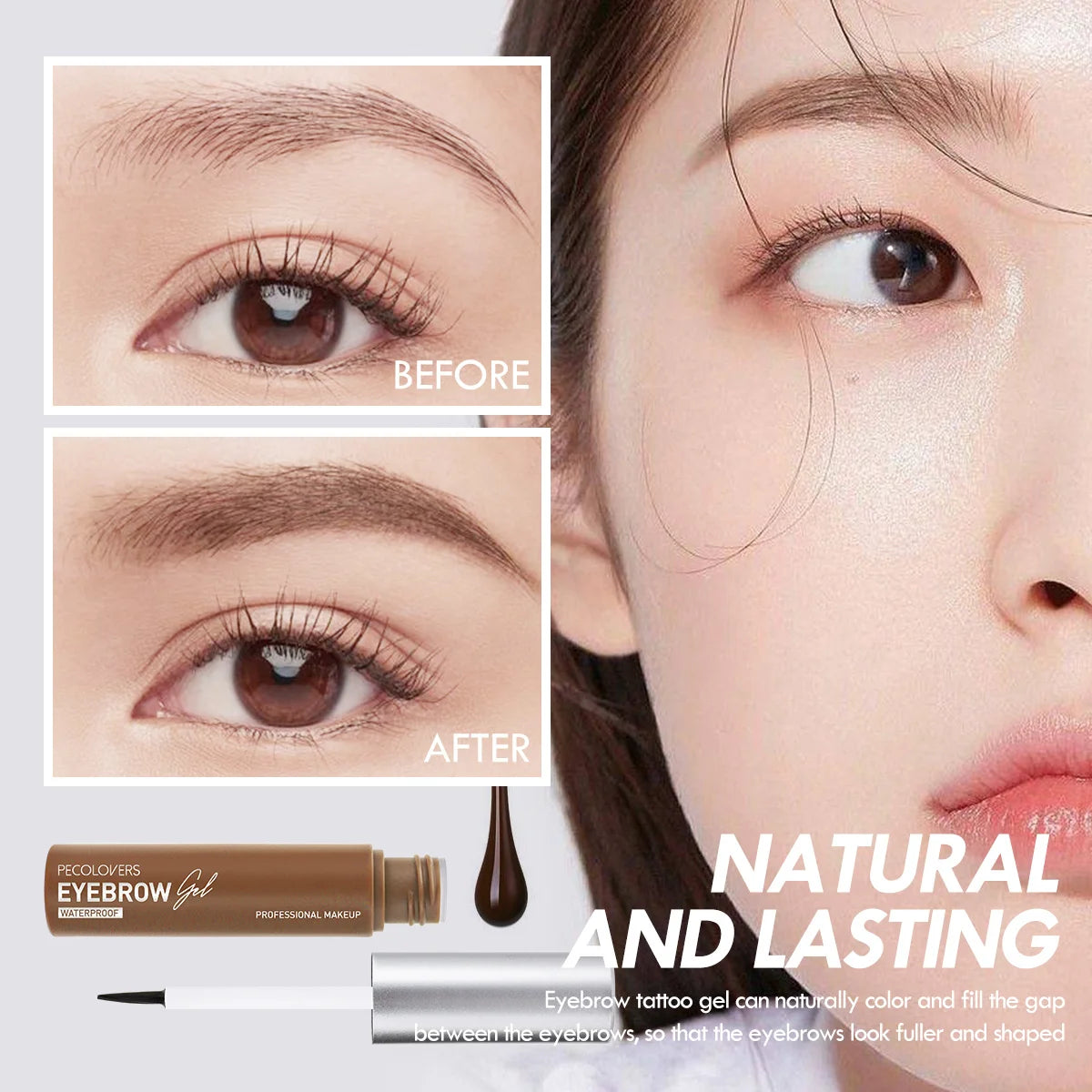Natural eyebrow color