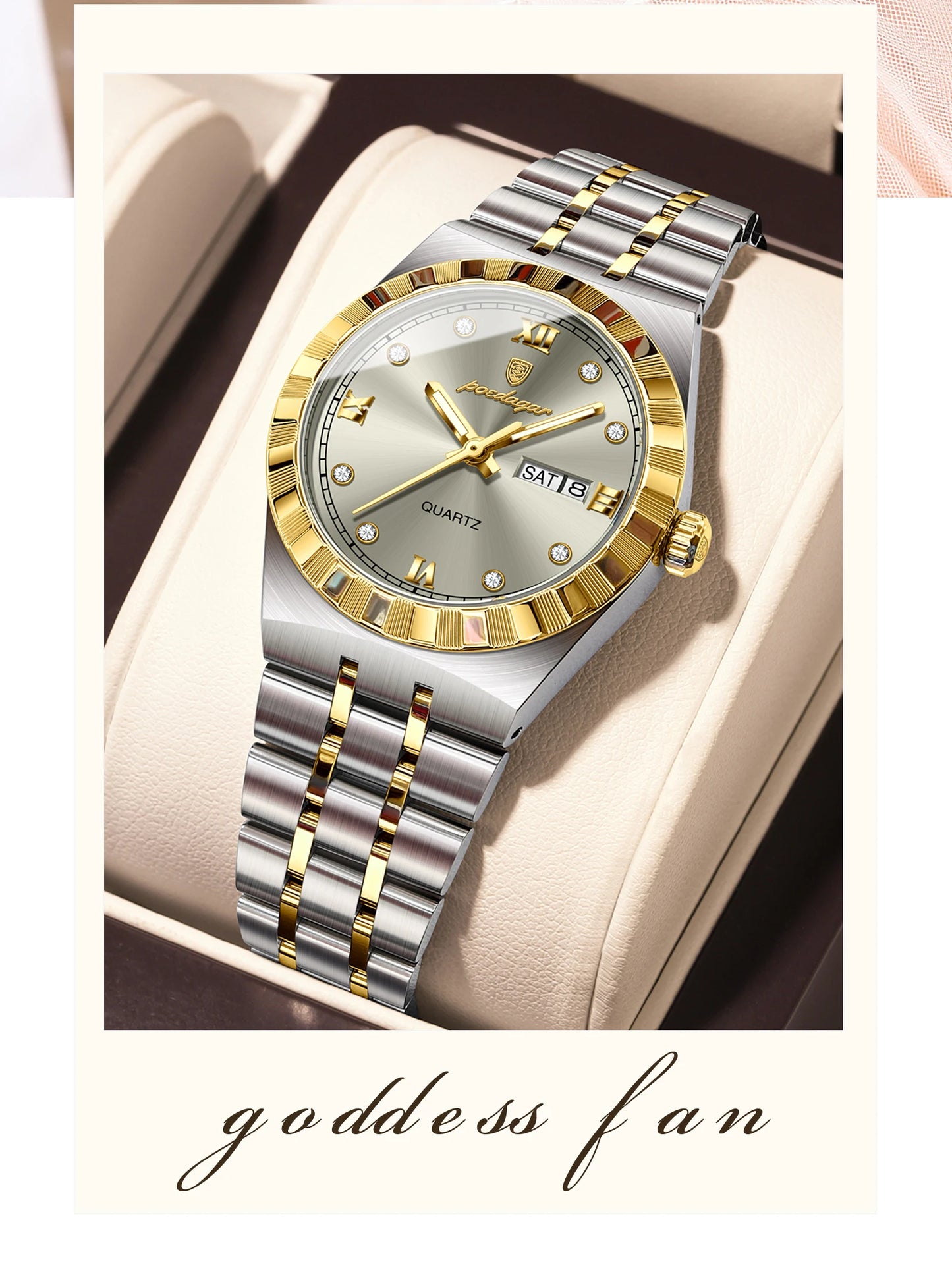 Original Ladies Watch Luminous Waterproof