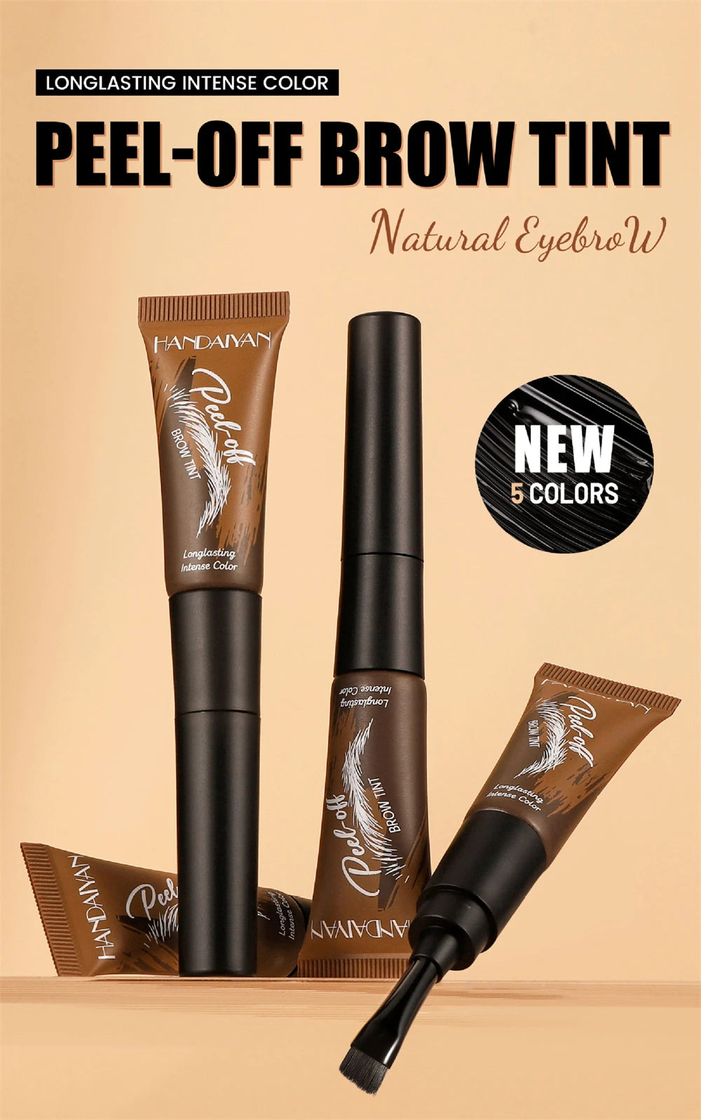 Natural eyebrow color