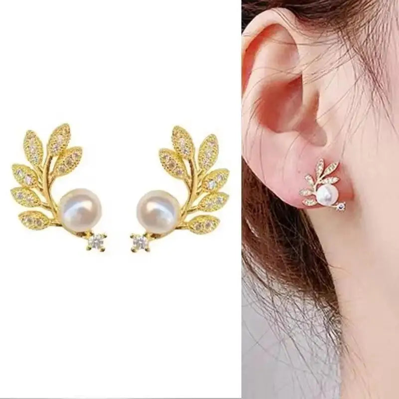 Silver Needle Earrings