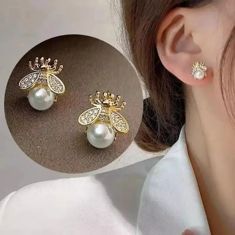 Silver Needle Earrings