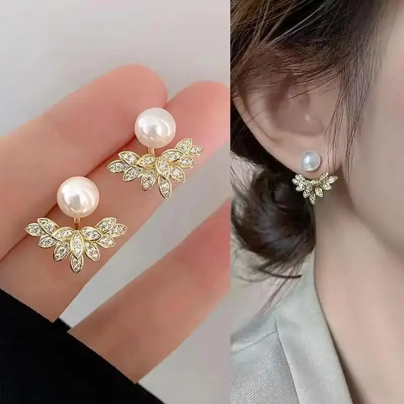 Silver Needle Earrings