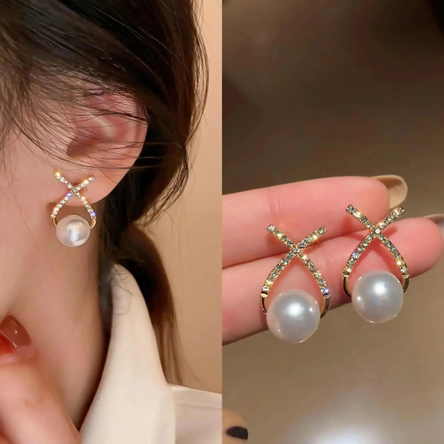 Silver Needle Earrings