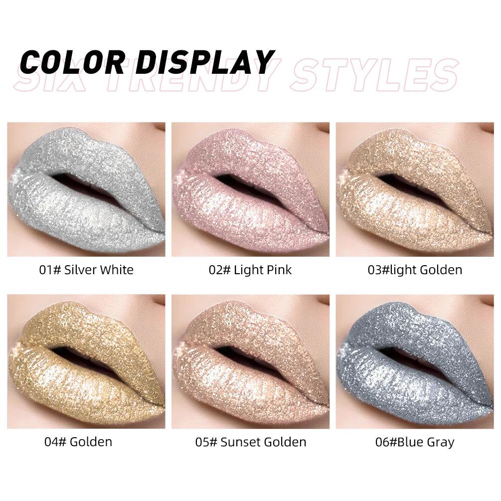Glitter LIpstick Waterproof