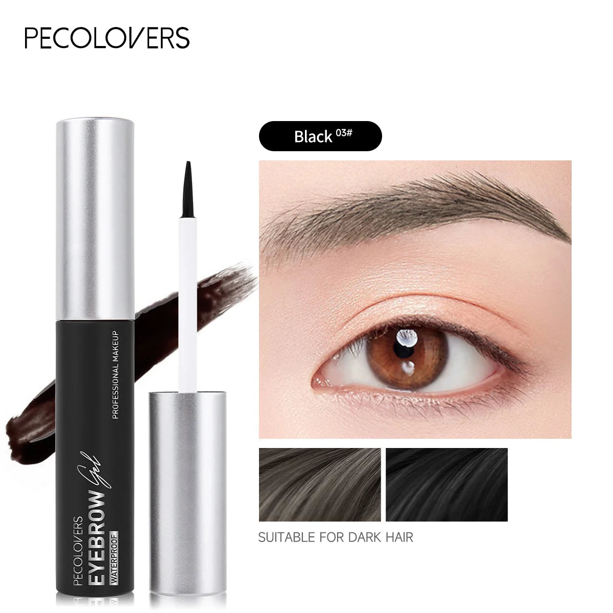 Natural eyebrow color