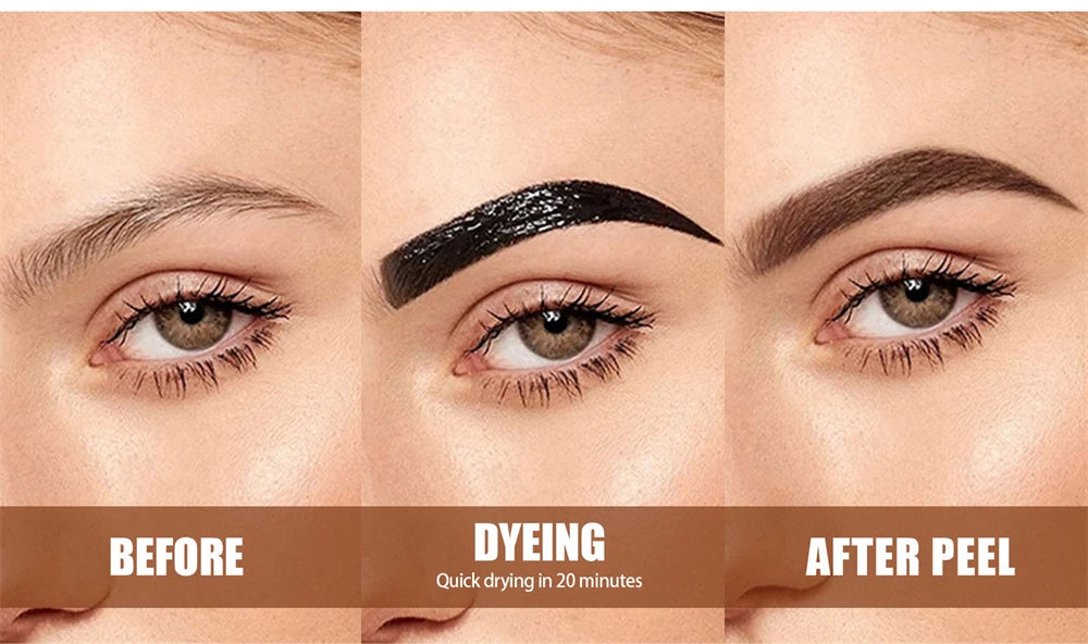 Natural eyebrow color