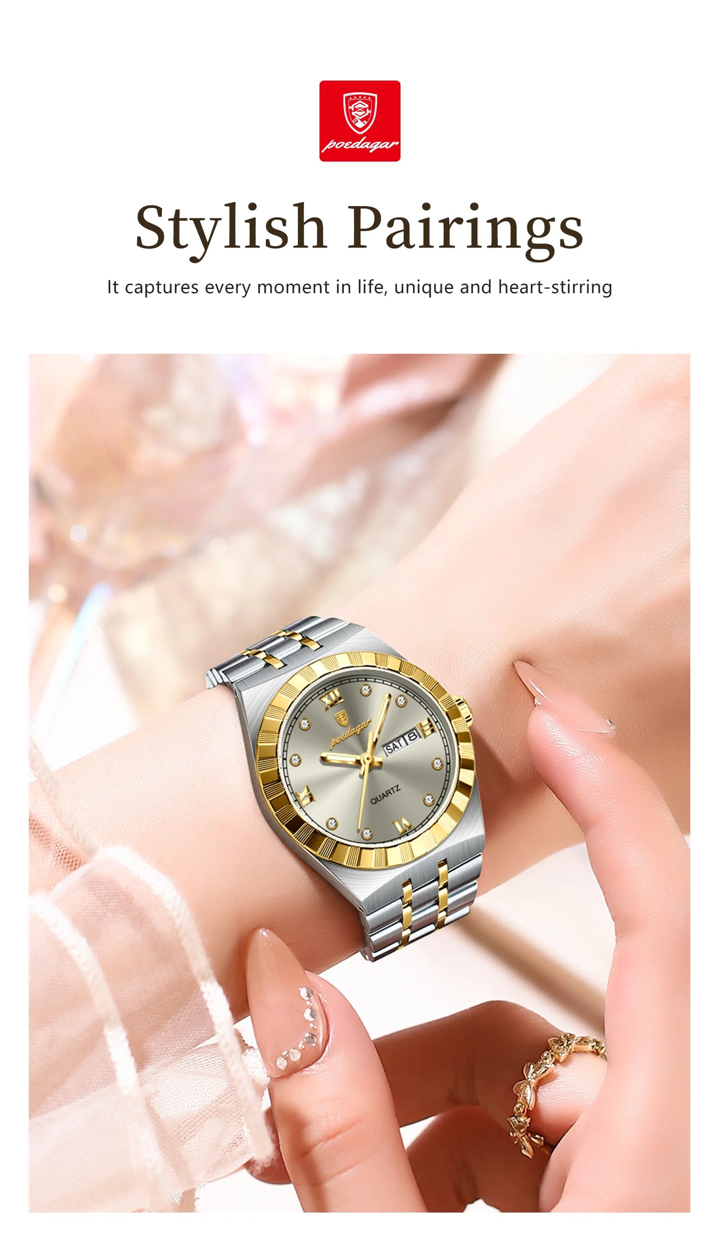 Original Ladies Watch Luminous Waterproof