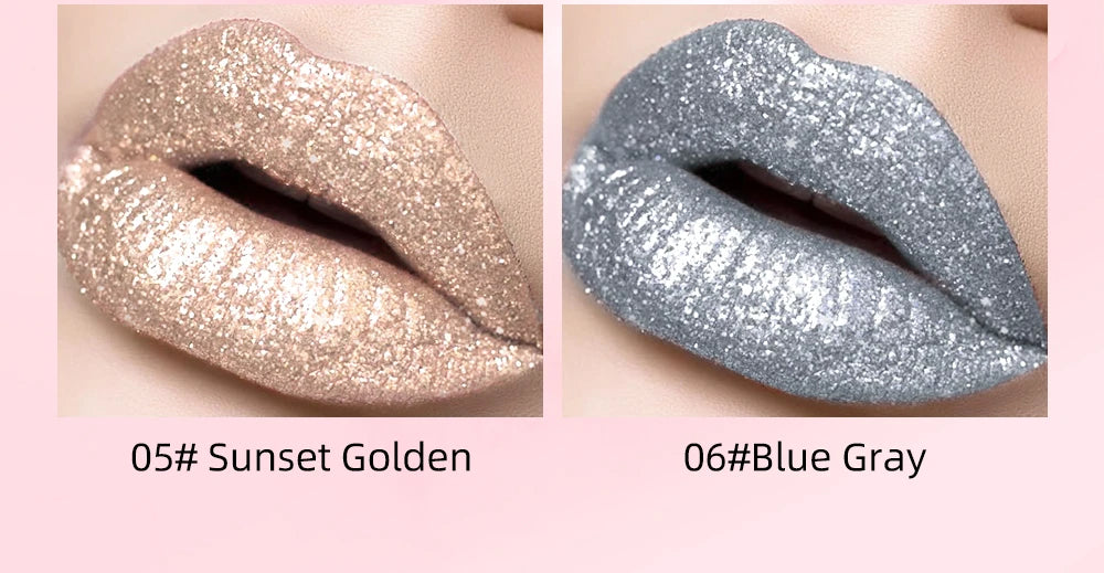 Glitter LIpstick Waterproof