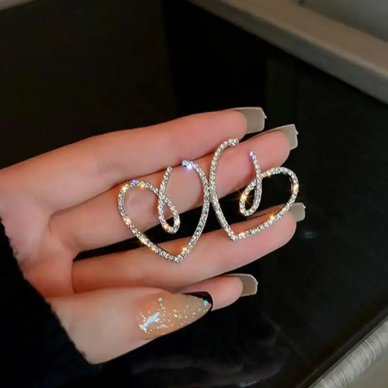 Silver Needle Earrings