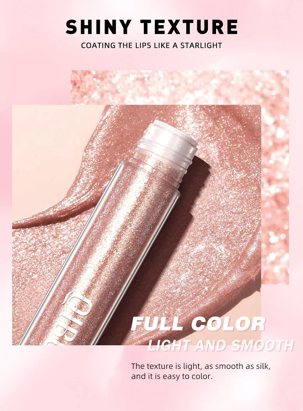 Glitter LIpstick Waterproof