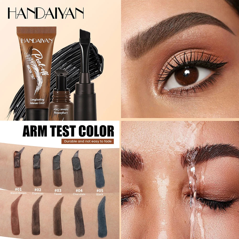 Natural eyebrow color