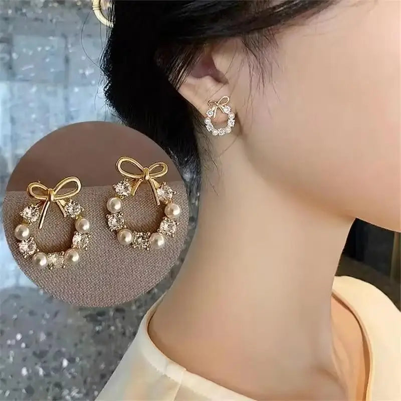 Silver Needle Earrings
