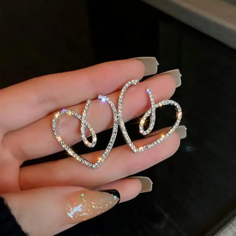 Silver Needle Earrings