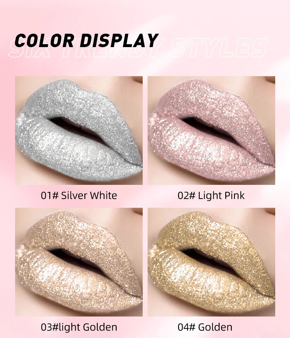 Glitter LIpstick Waterproof